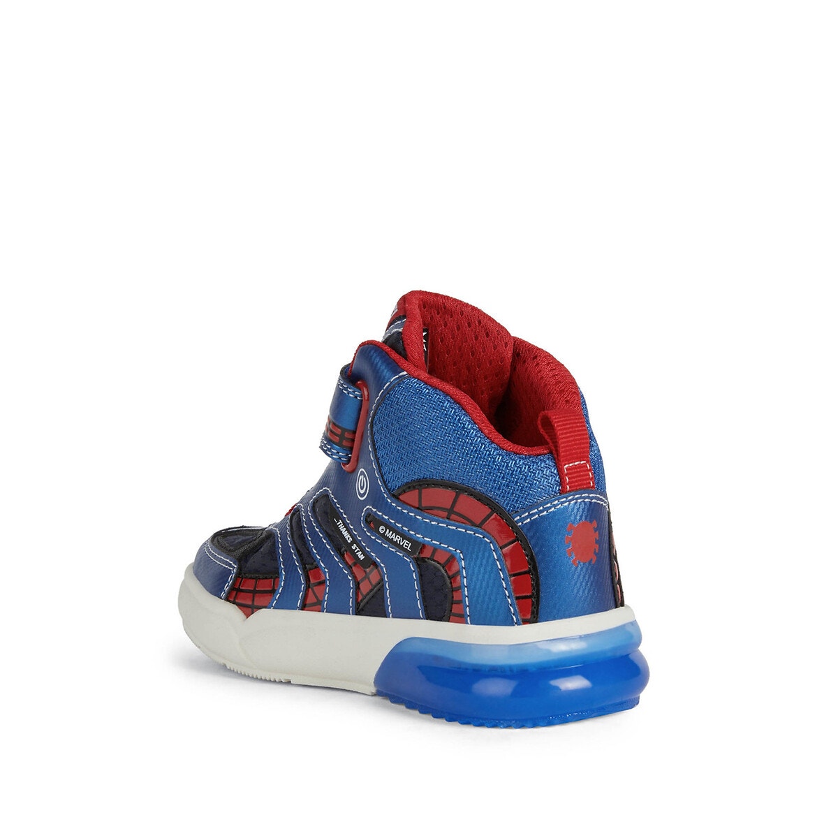 Baskets à LED Grayjay x Spiderman bleu marine, GEOX