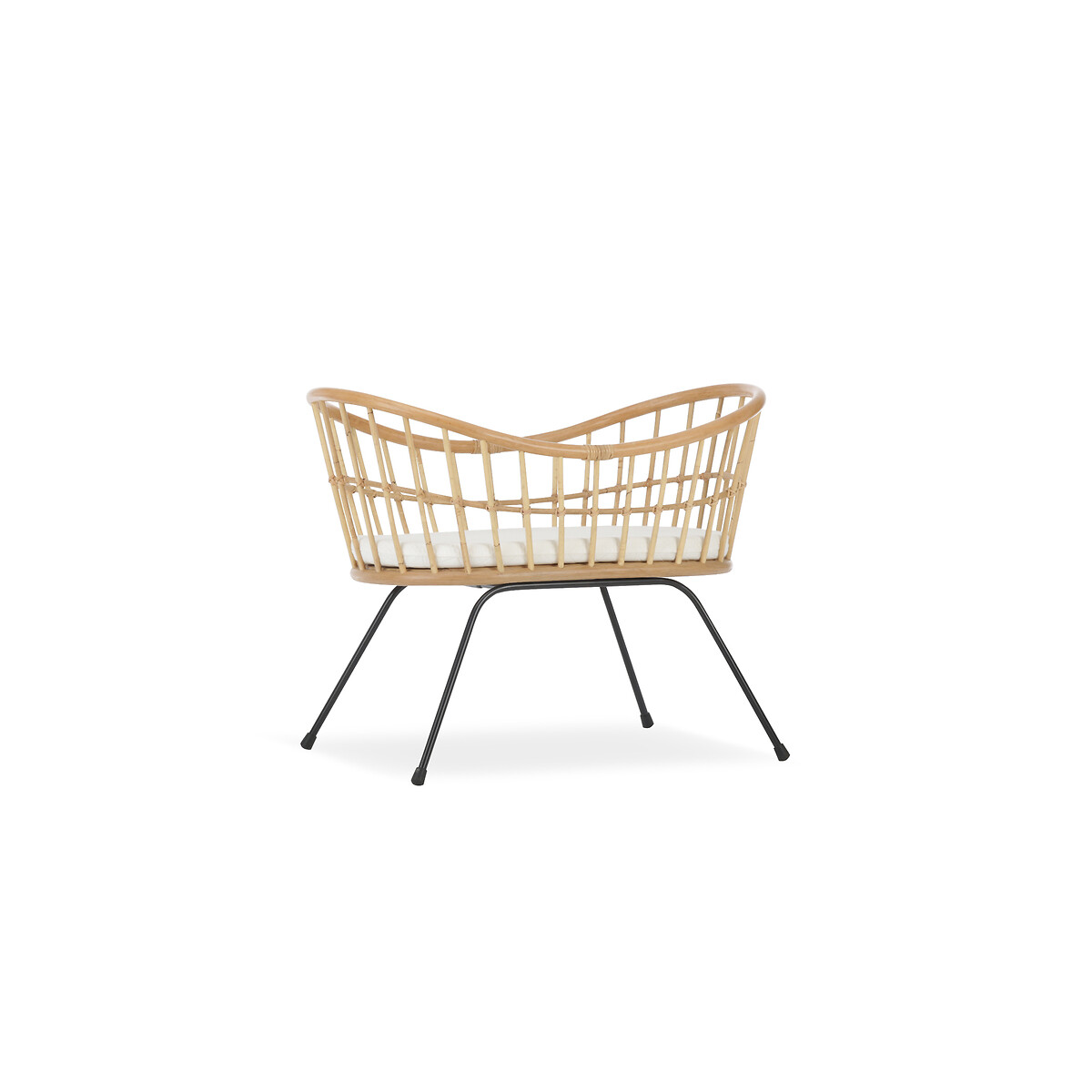 Aria Wave Crib natural rattan, CUDDLECO