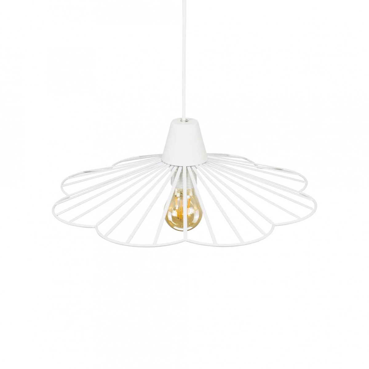 Suspension en métal petit modèle, KANANGA blanc, C-CREATION