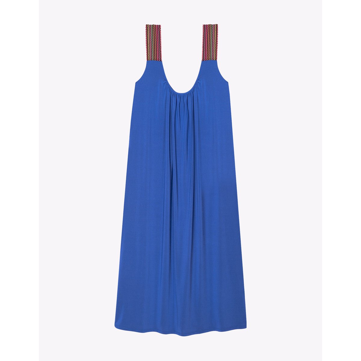 Robe en jersey PAMPELONNE 941 bleu, LE CHAT