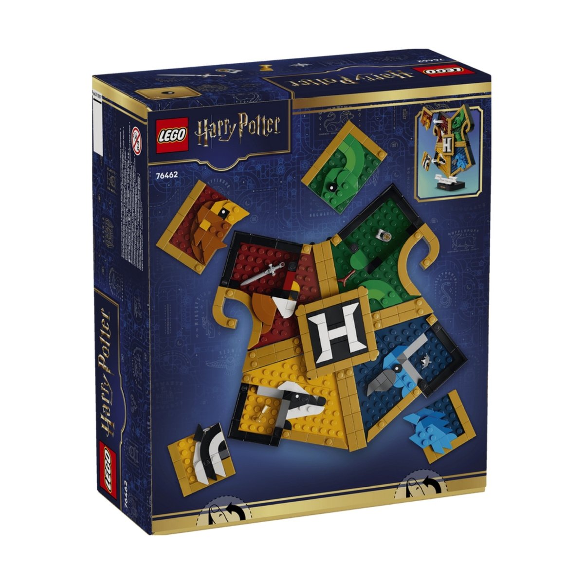 Le blason des maisons de Poudlard multicolore, LEGO