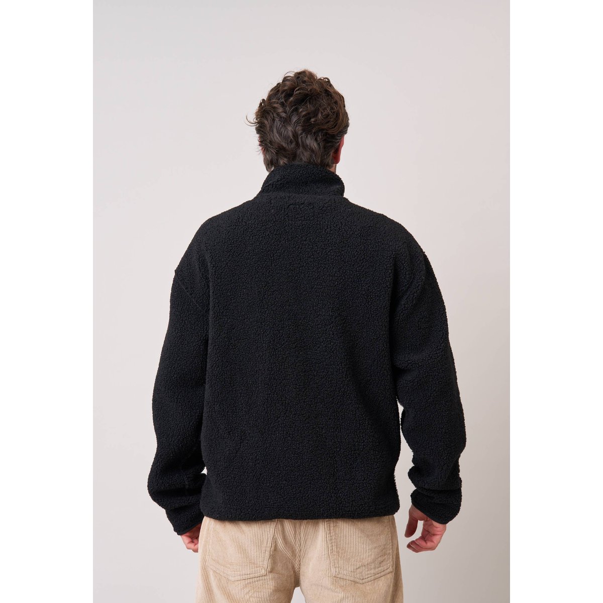 Veste regular sherpa homme ODINSON black, DEELUXE