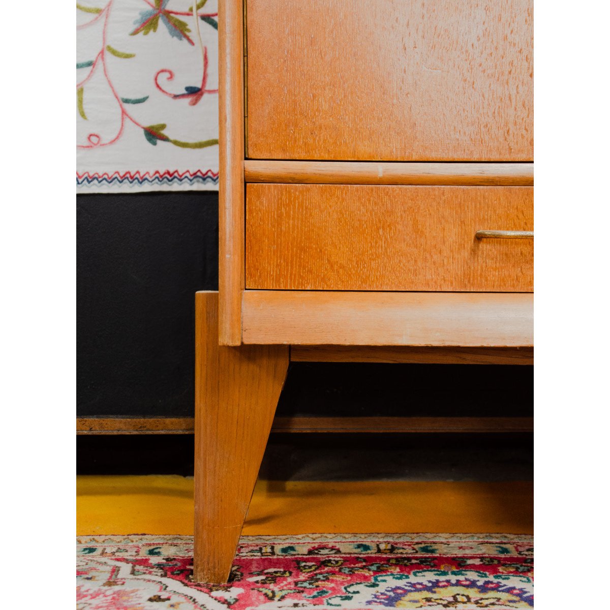 Enfilade en chêne blond Margaret N°786 - Bon état bois clair, DEBONGOUT