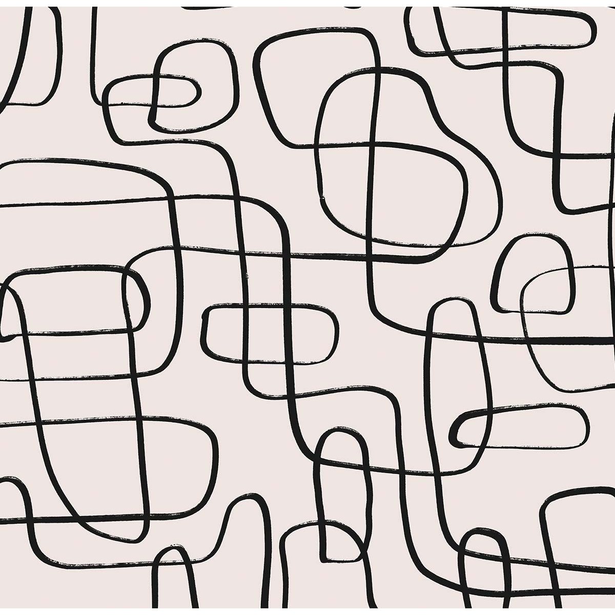 Papier peint lignes fines intissé, HEXOA