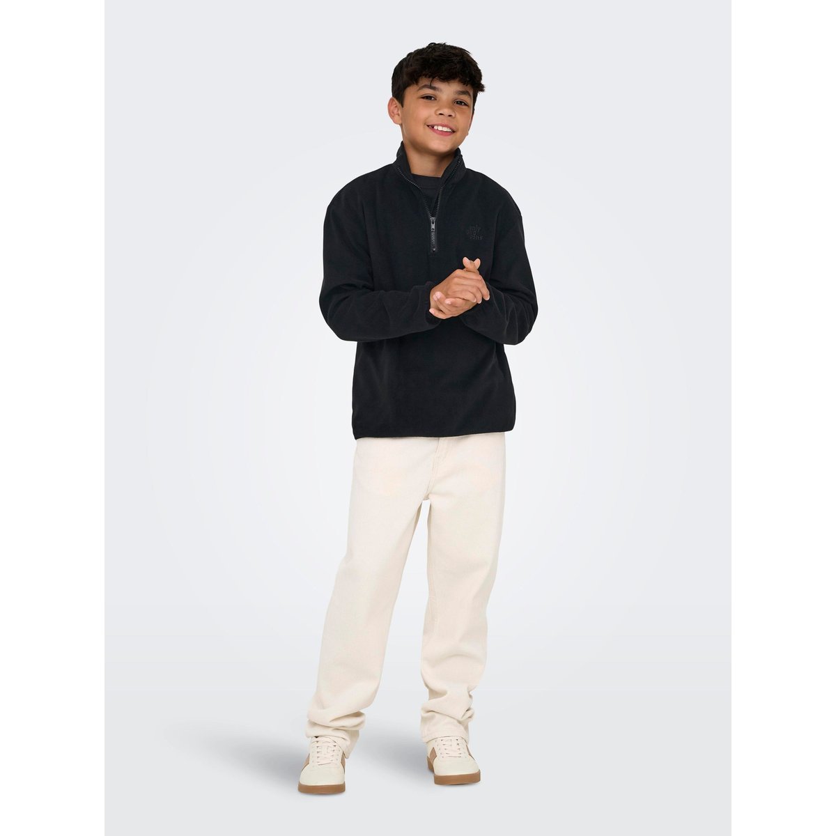 Sweat-Shirt En Polaire noire - black, ONLY & SONS JUNIOR