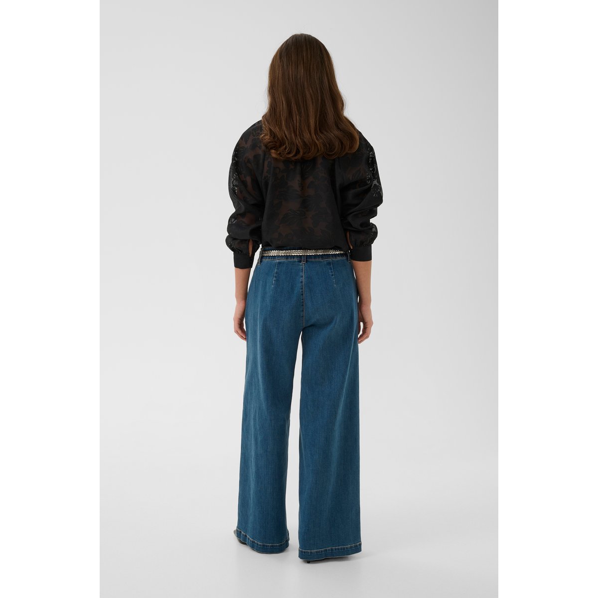 Blouse à manches longues noir meteorite, CULTURE