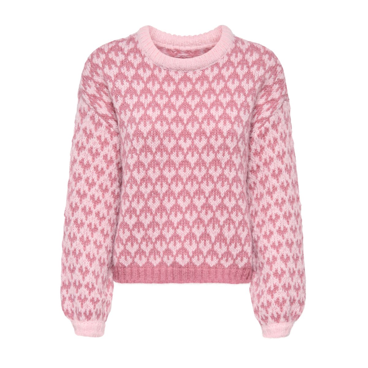 Pull En Maille pink dogwood, ONLY