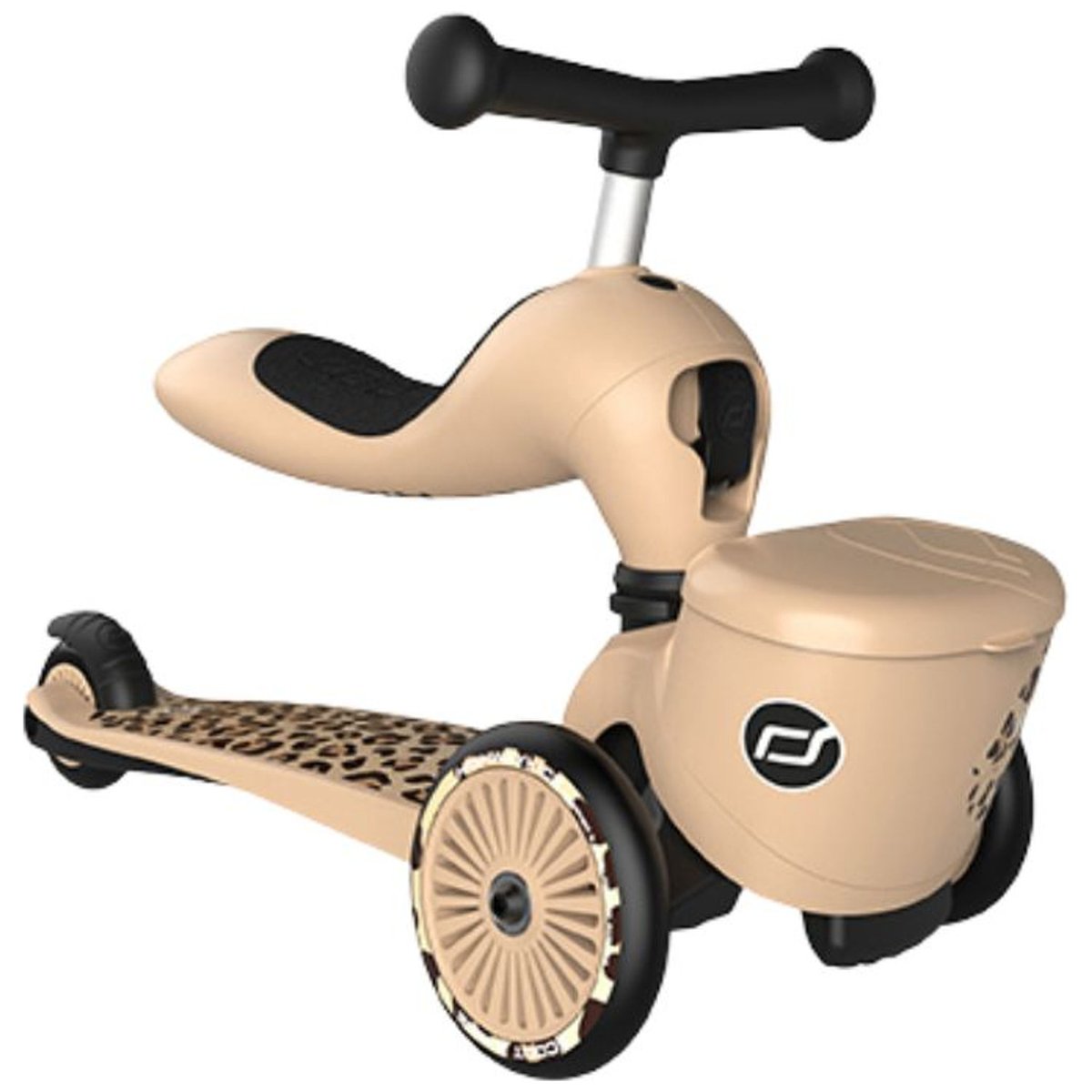 Porteur évolutif en Highwaykick 1 Lifestyle beige, noir, SCOOT AND RIDE