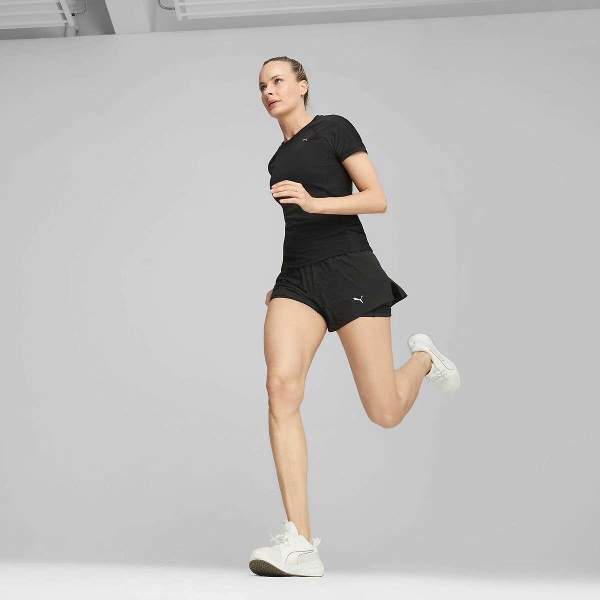 Baskets Softride Carson blanc/doré, PUMA