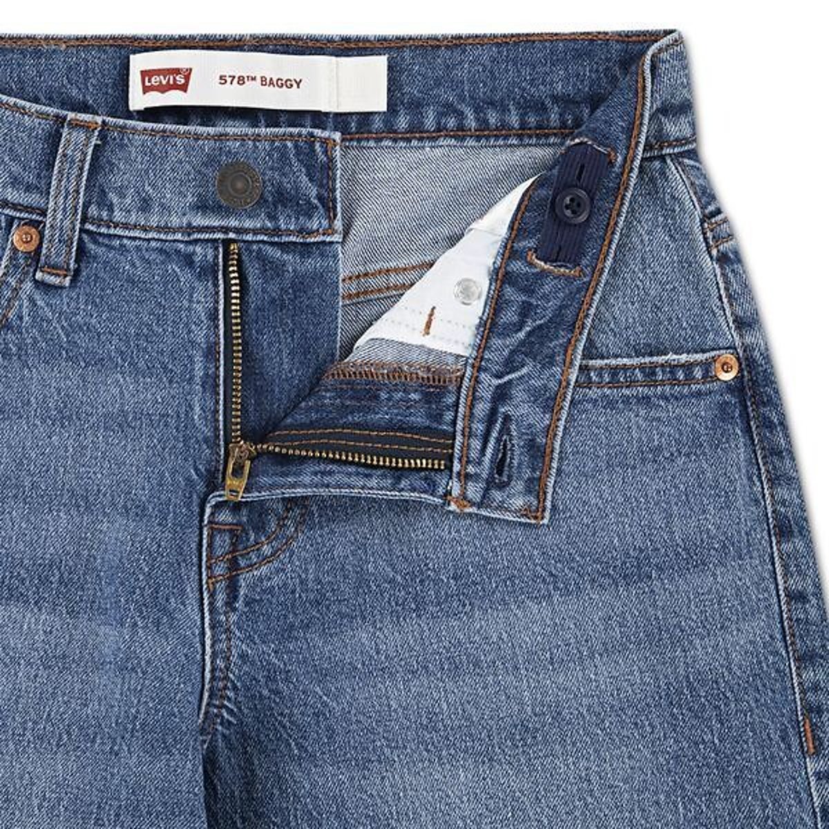 Jean large forme baggy bleu denim, LEVI'S KIDS