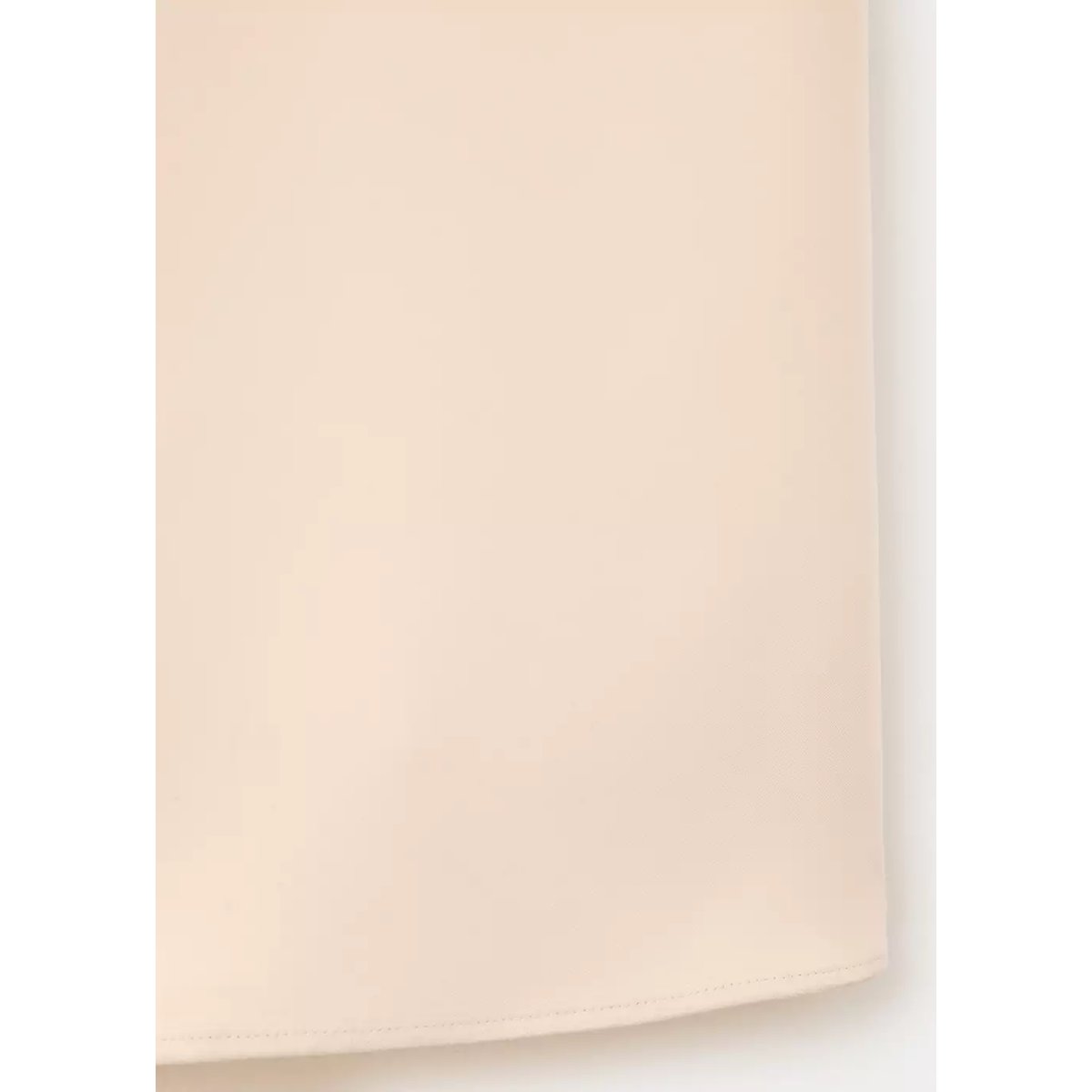 Pantalon droit satiné écru, MANGO