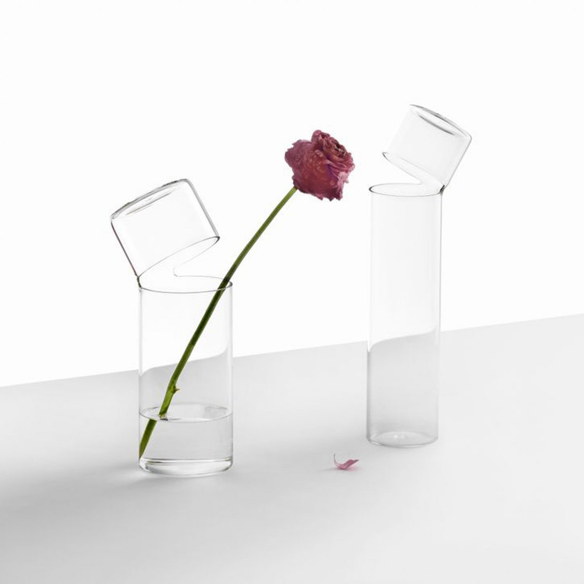 Vase Attesa 31 cm transparent, ICHENDORF