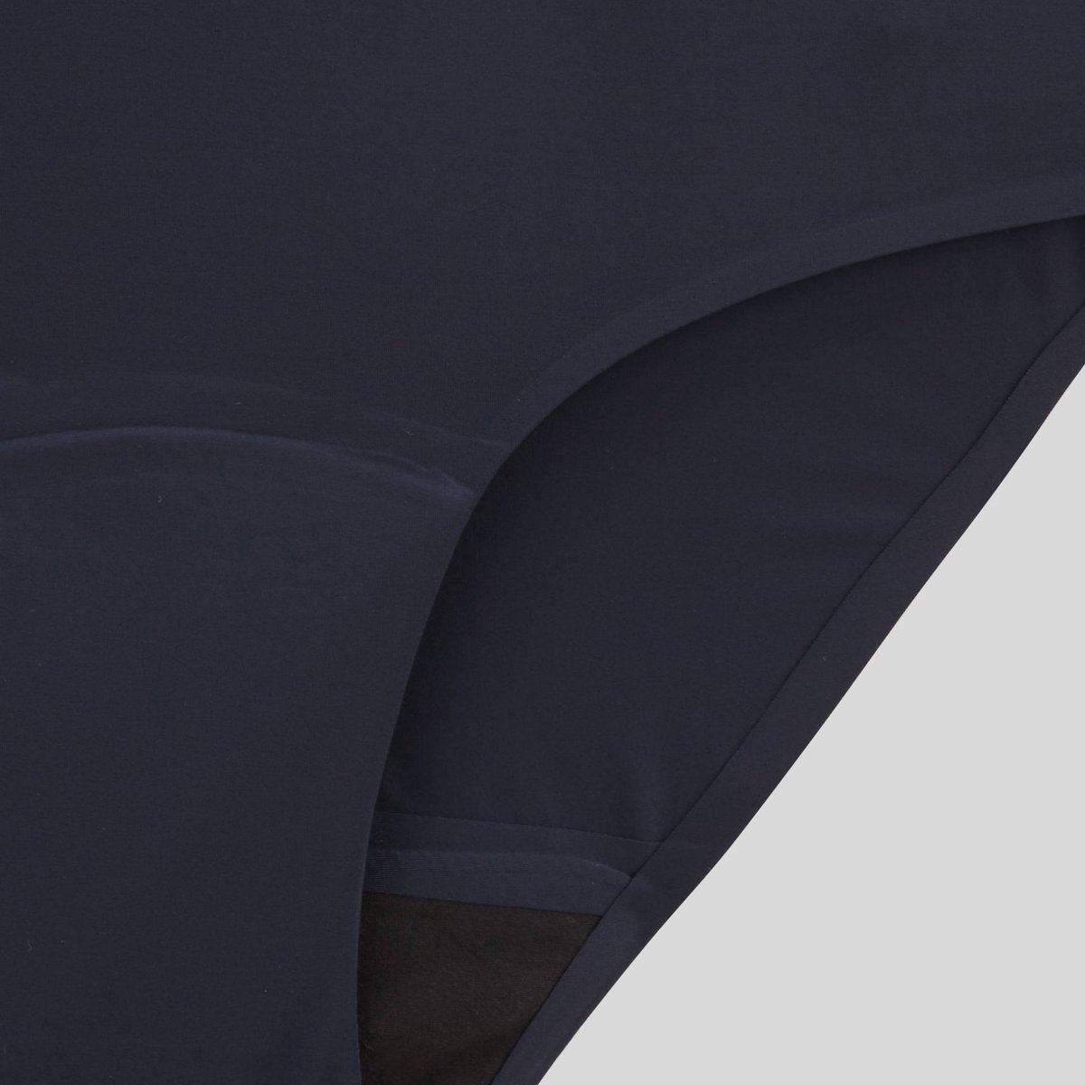 Culotte menstruelle en microfibre finition plate marine, MONOPRIX