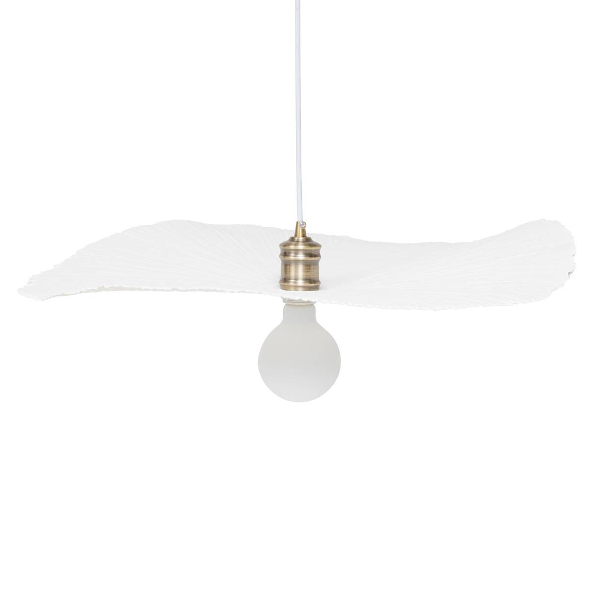 Suspension vintage ajustable TEHANI blanc, ATMOSPHERA