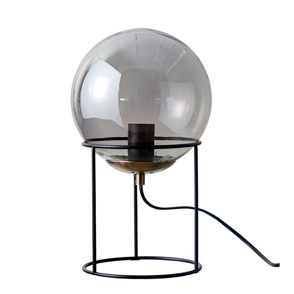 Lampe à poser en Verre et Métal MOON noir, DYBERG LARSEN