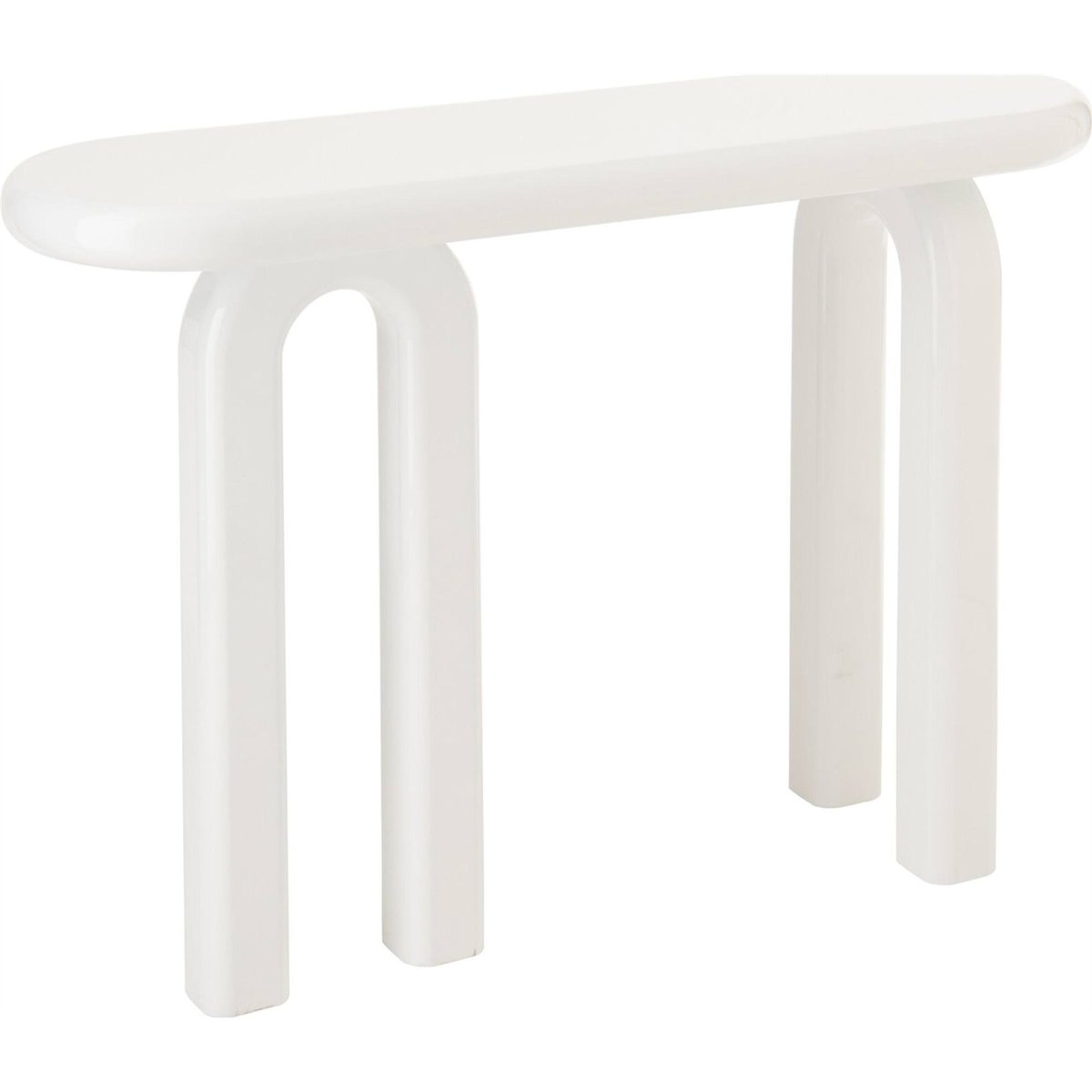 Console aux arches sculpturales blanc, RECOLLECTION