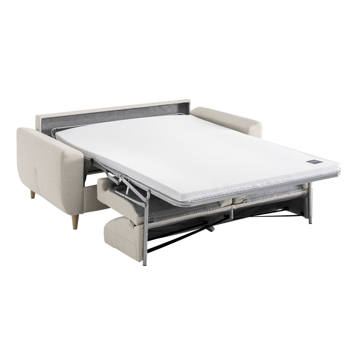 Matelas mousse Aurore 400 canapé-lit convertible blanc, SOMEO