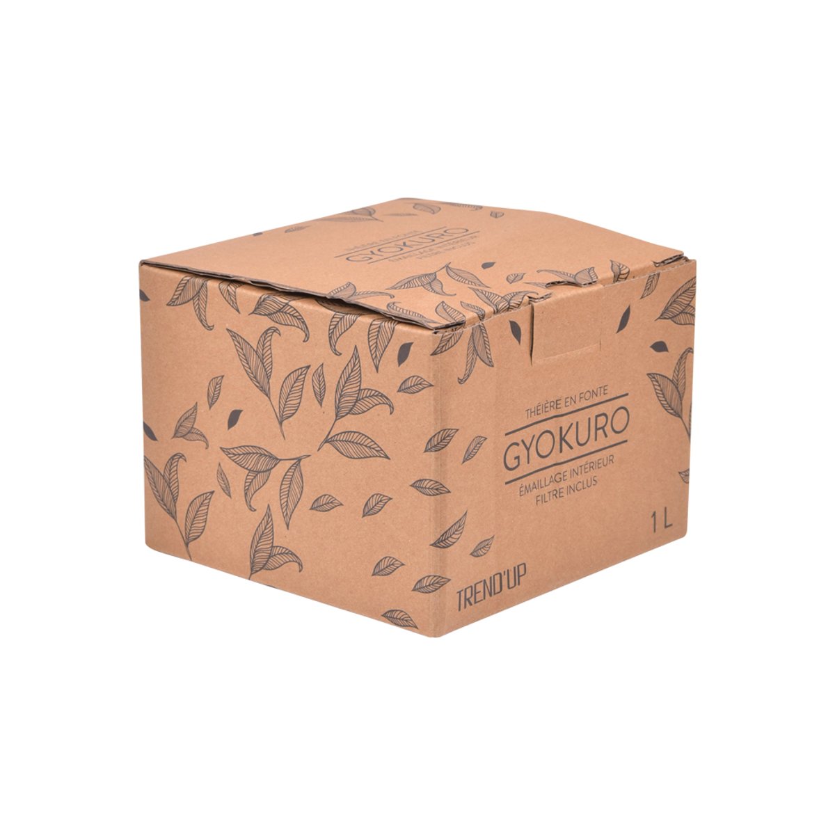 Théière en fonte Gyokuro Rouge 1L crème / ivoire, TREND'UP