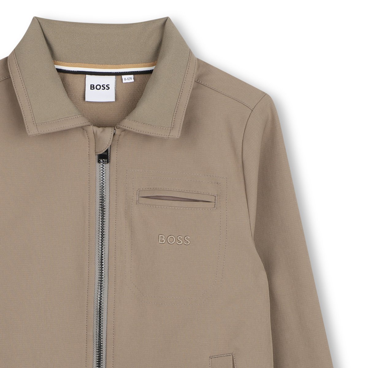 Cardigan en tissu synthétique souris, BOSS KIDSWEAR