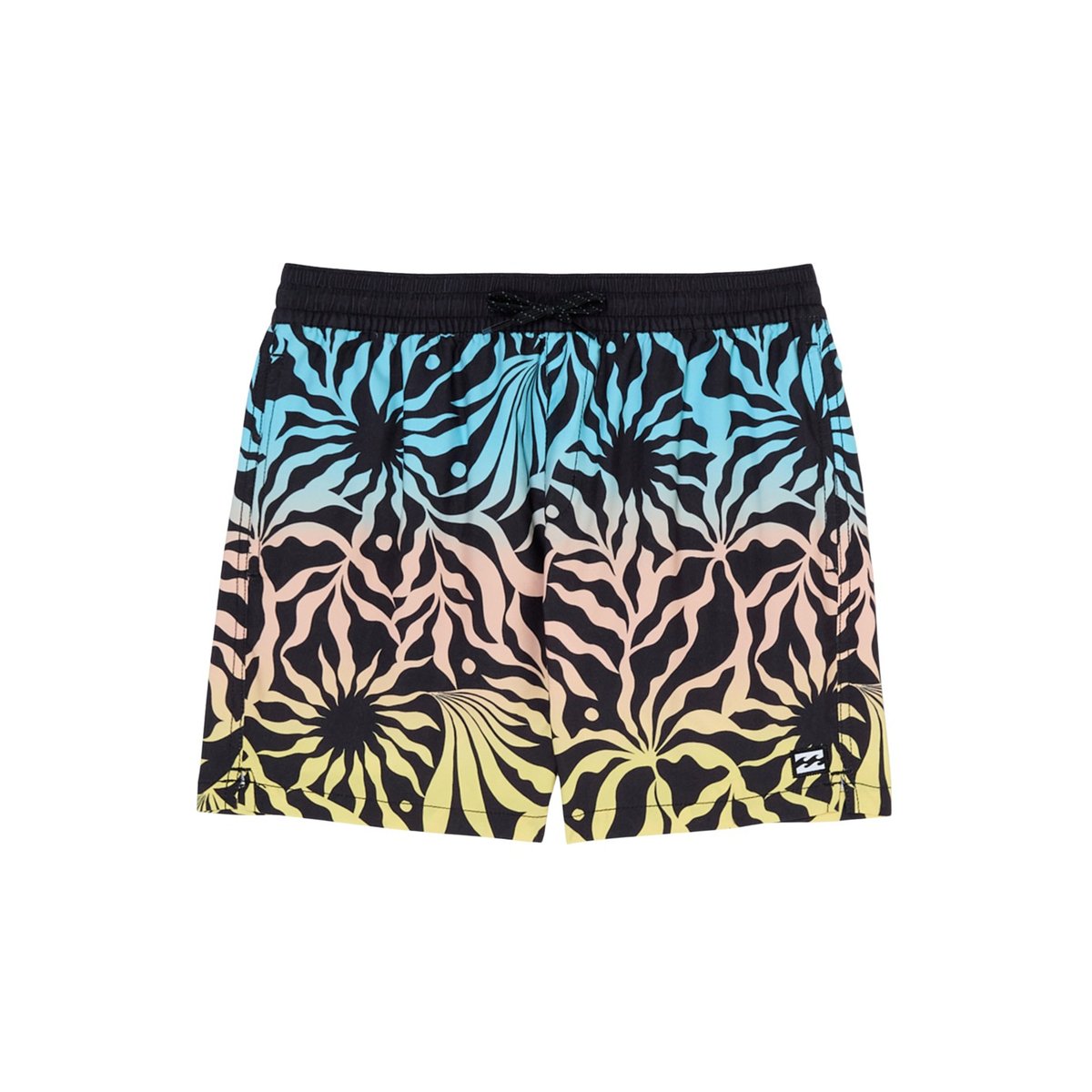 Short de bain RADIANT LAYBACK bleu black print, BILLABONG