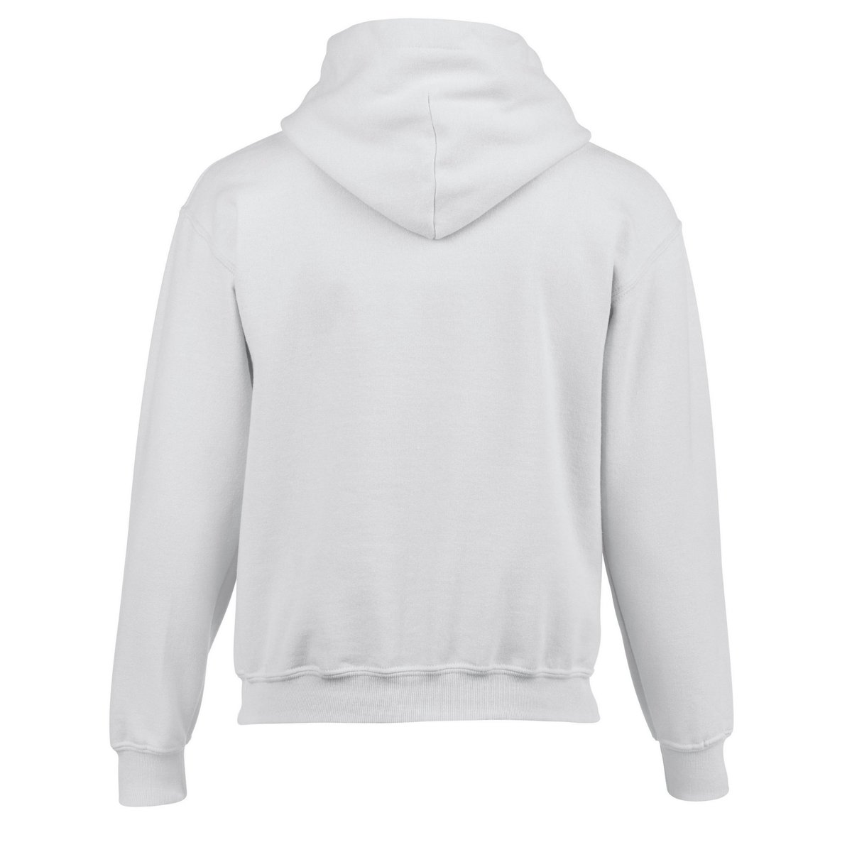 Sweat à capuche blanc, GILDAN
