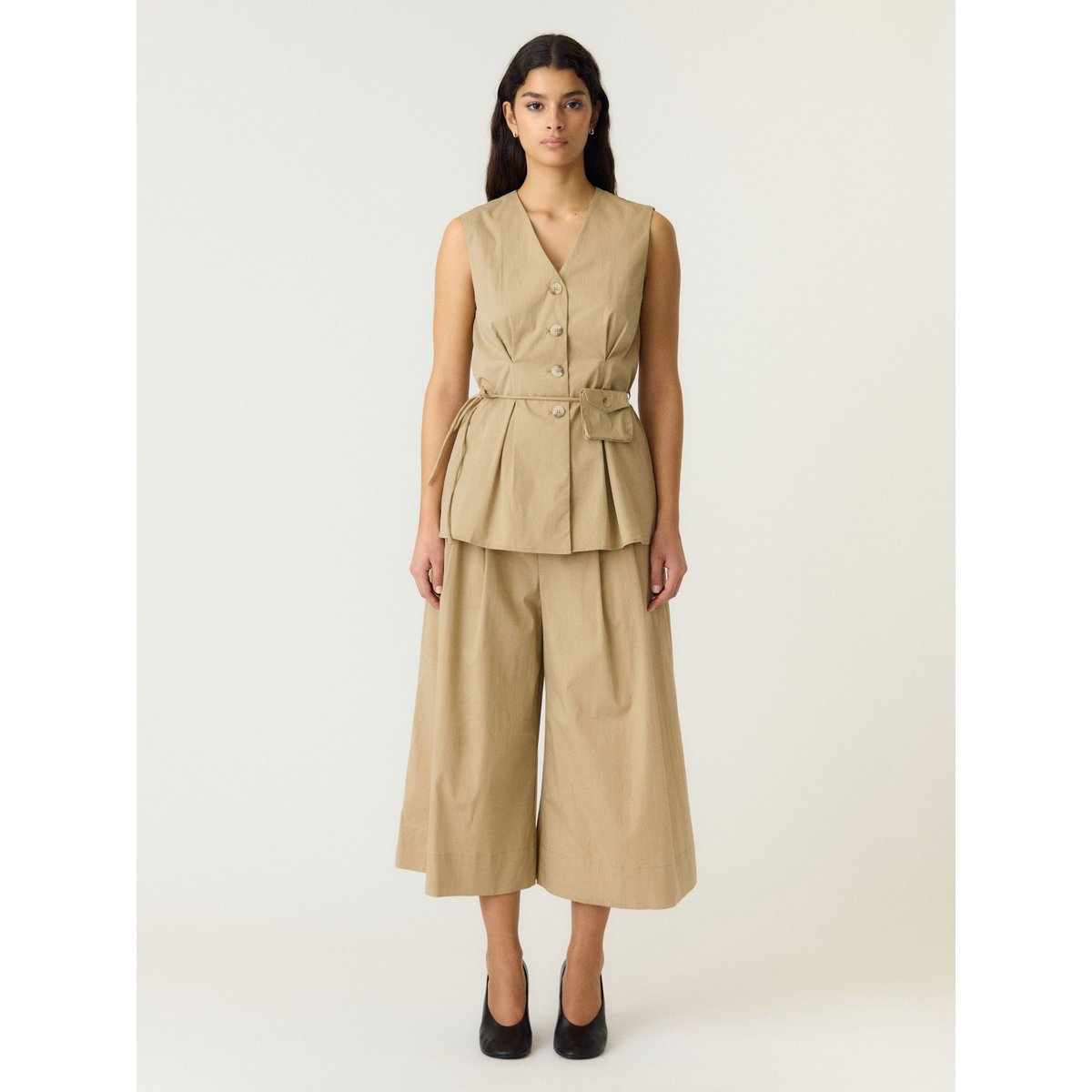 Gilet marron - incense1, YAS