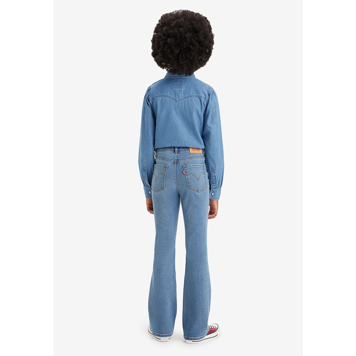 Jean flare coupe 726 bleu jean, LEVI'S KIDS