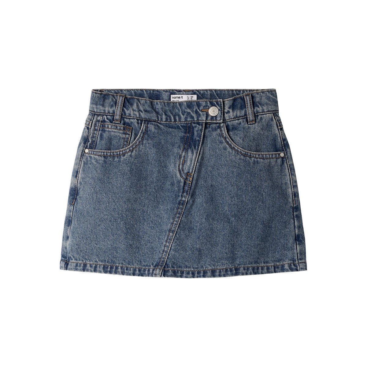 Jupe bleu - medium blue denim1, NAME IT