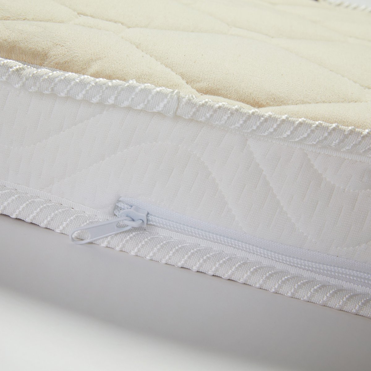 Matelas Ovale Naturel Face Eté/Hiver pour Bébé blanc, LES MATELAS DE MORPHEE