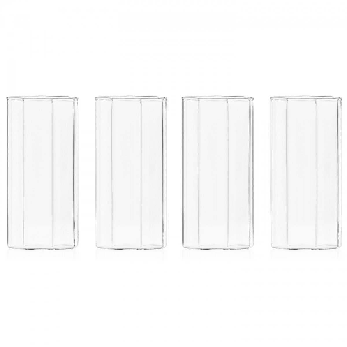 Lot de 4 verres longdrink Octave transparent, ICHENDORF