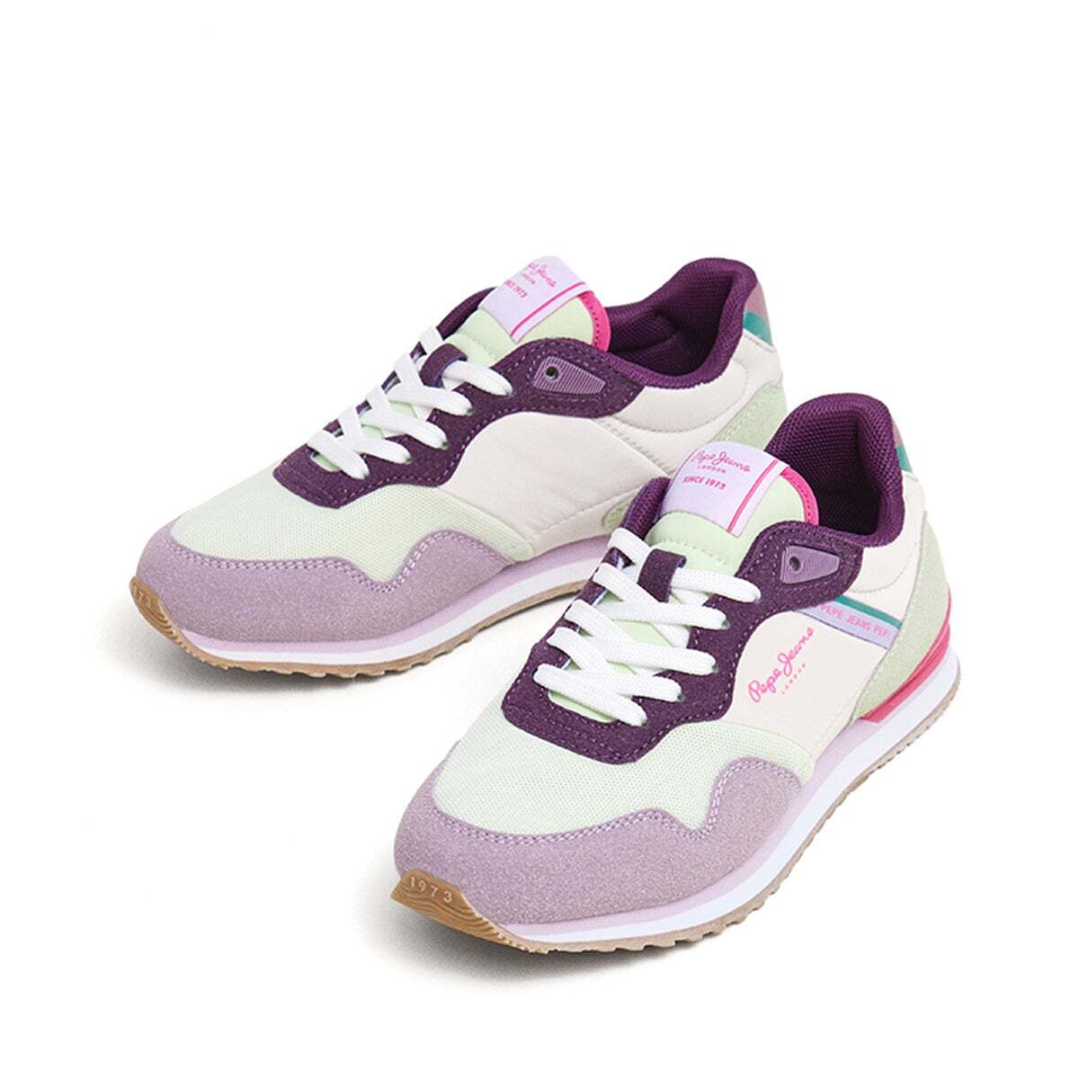Baskets Combinées violet lavande, PEPE JEANS