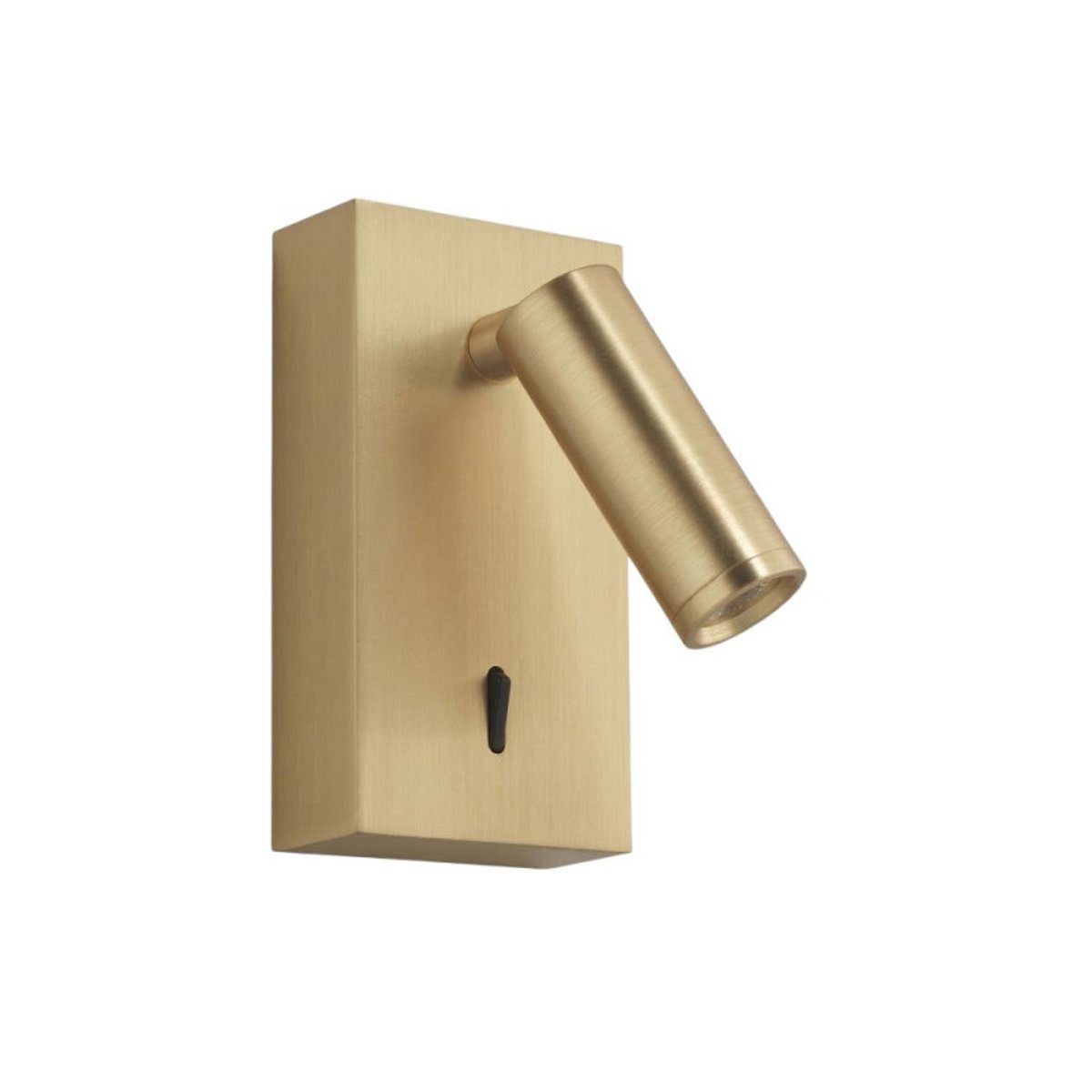 Applique liseuse led avec interrupteur laiton mat Asiap laiton, MILLUMINE