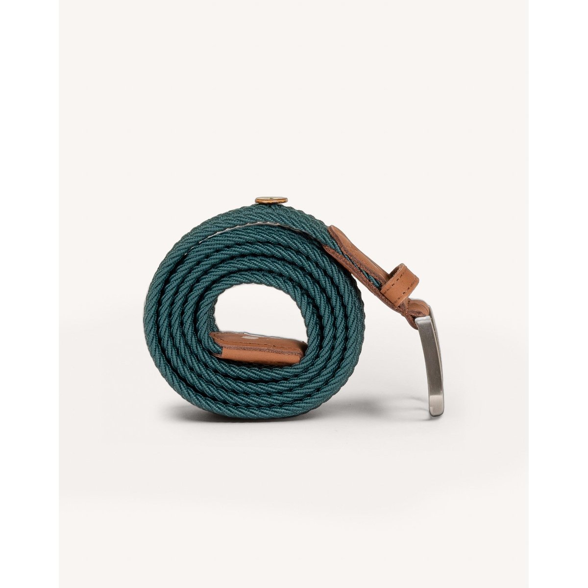 Ceinture polyester BELT vert, FAGUO