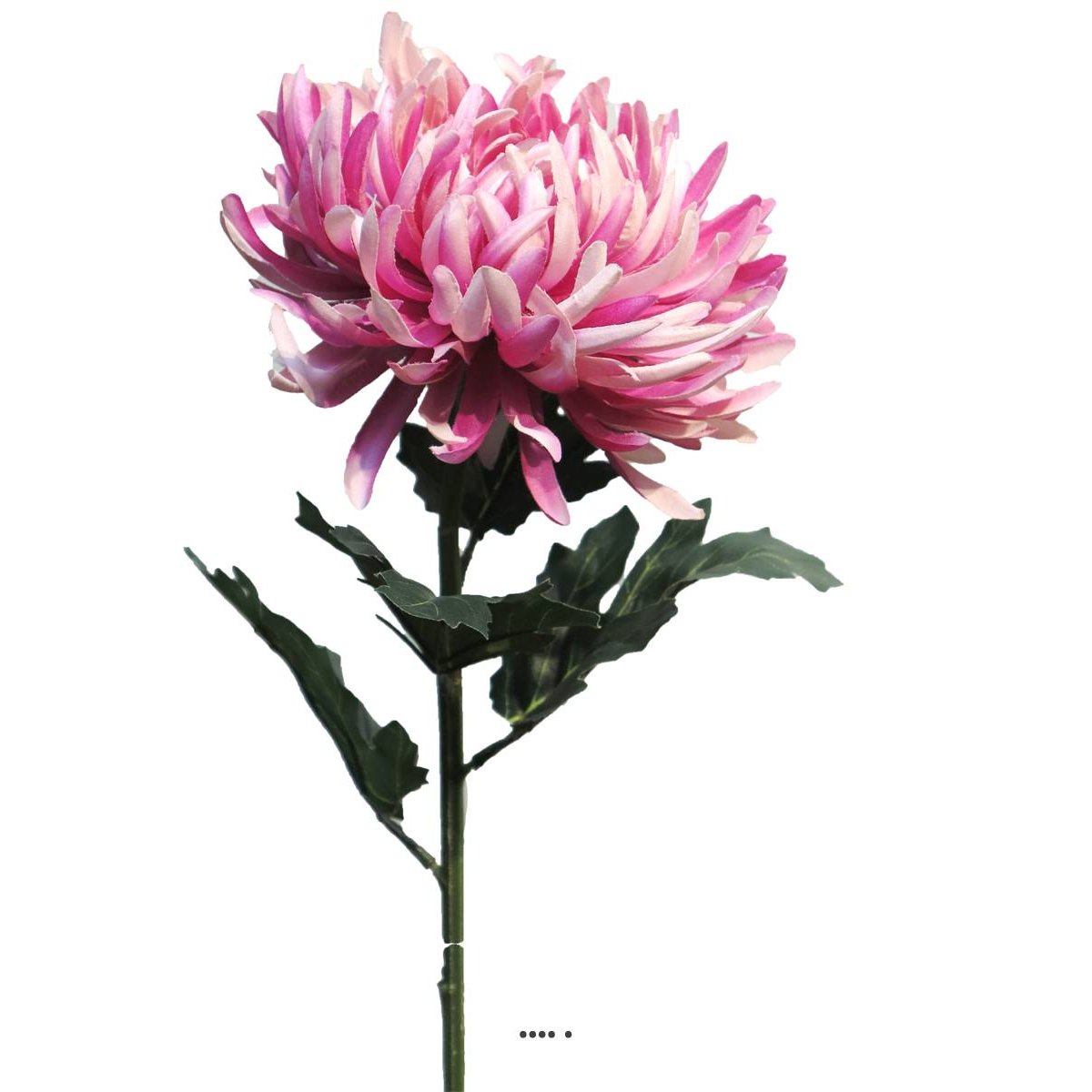 Chrysanthème artificiel, H 63 cm Rose rose, ARTIFICIELLES