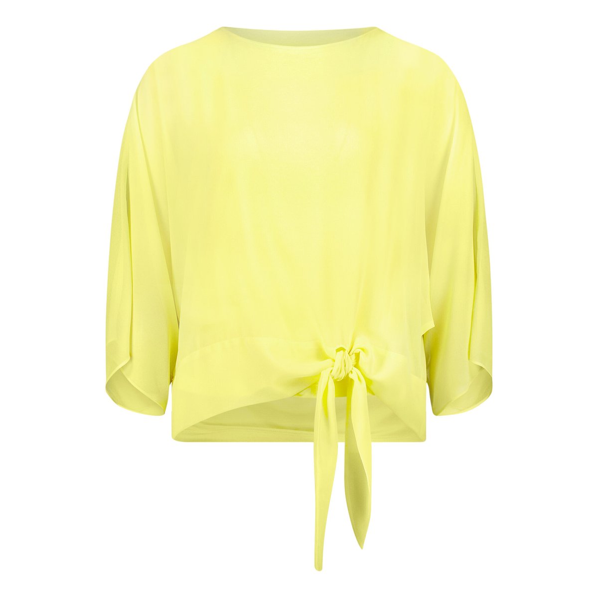 Chemisier en chiffon unicolore limelight, BETTY BARCLAY