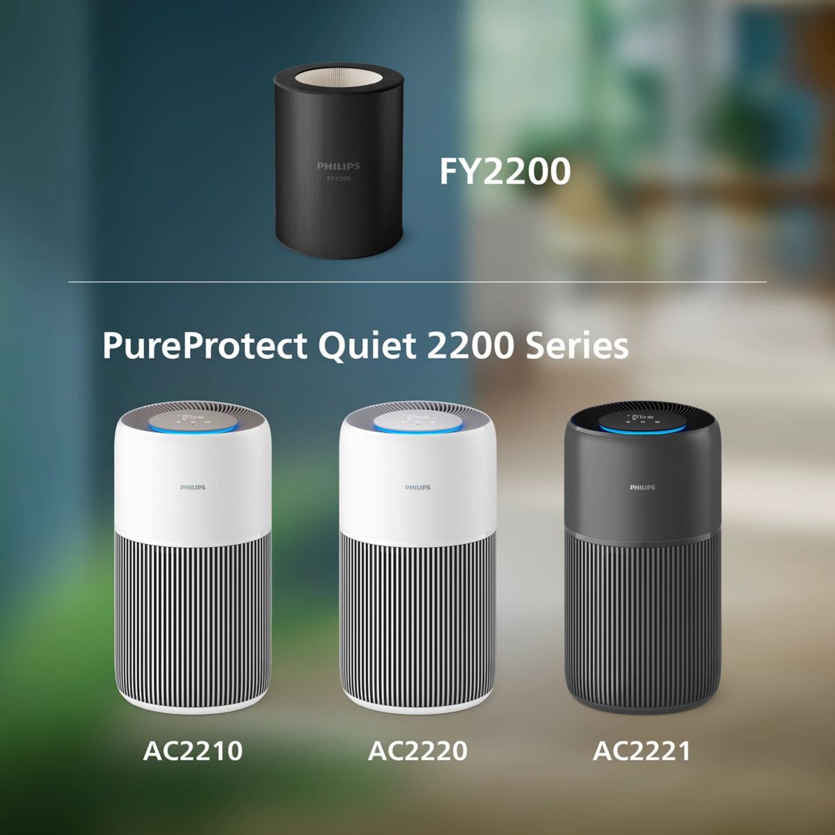 Deshumidificateur HEPA NanoProtect FY2200/30 couleur unique, PHILIPS
