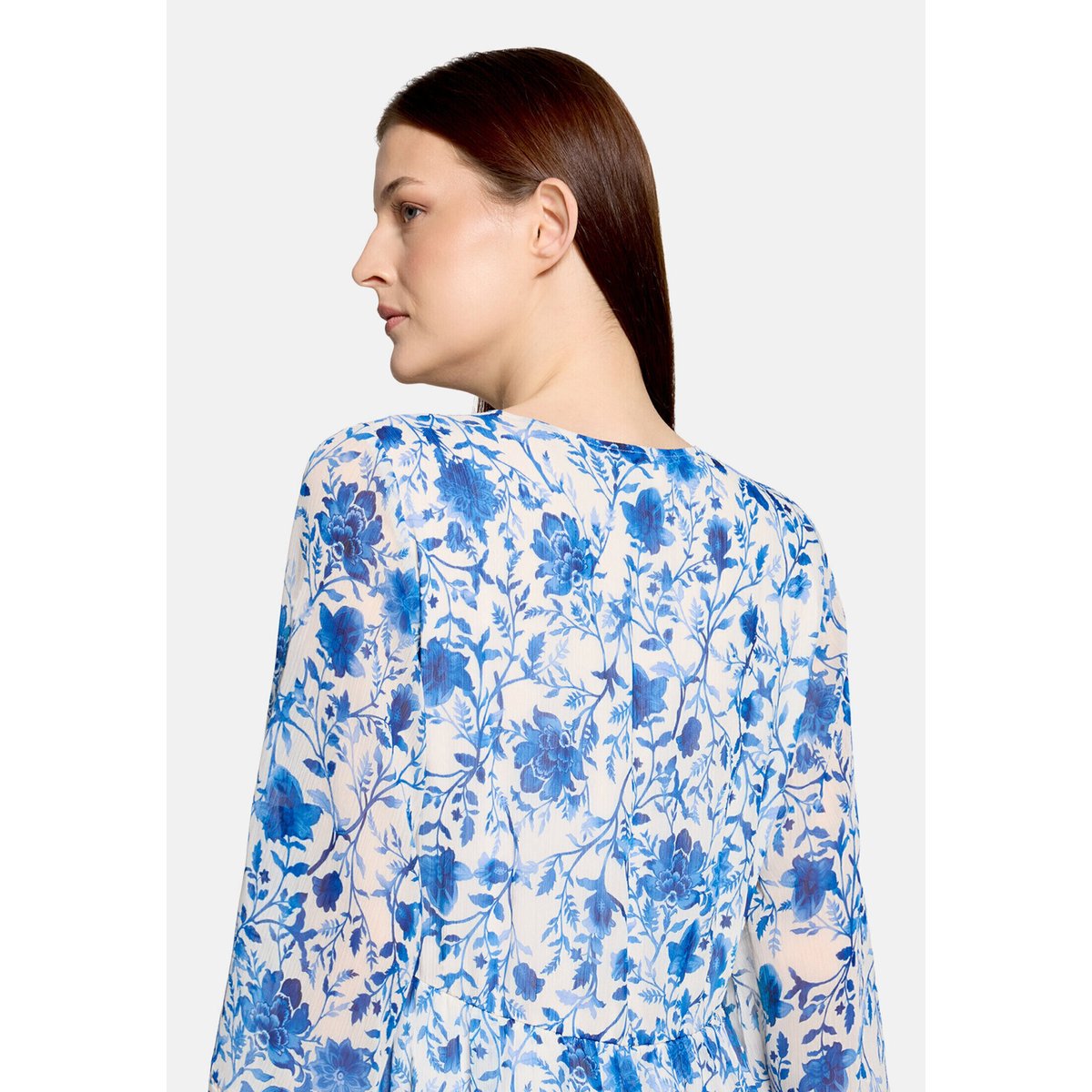 Robe d'été de style bohème bleu/blanc, VERA MONT