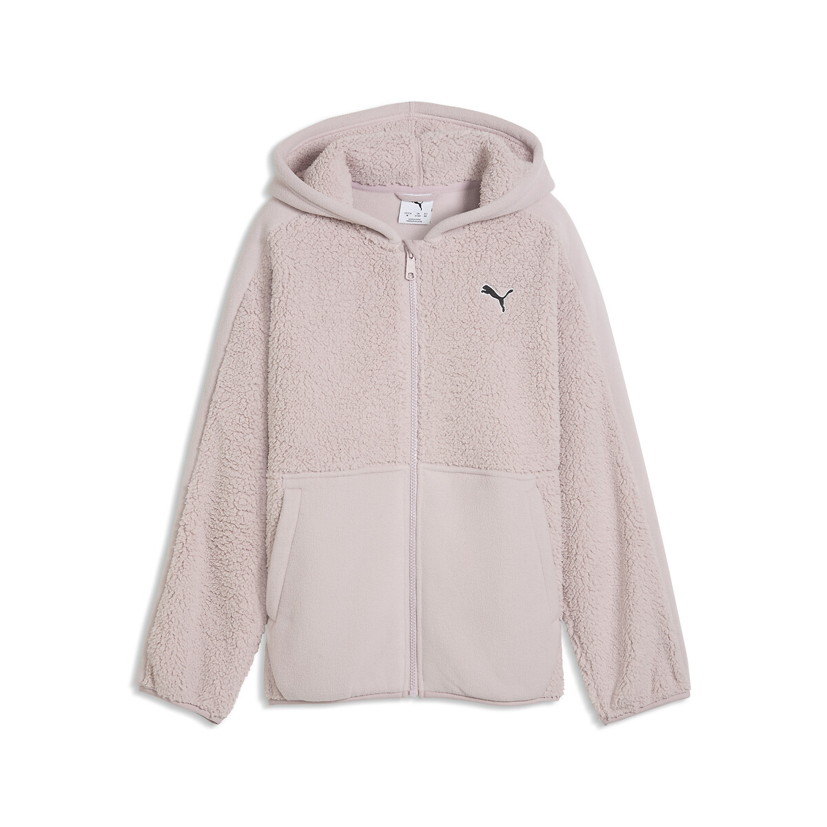 Veste zippée en molleton rose, PUMA