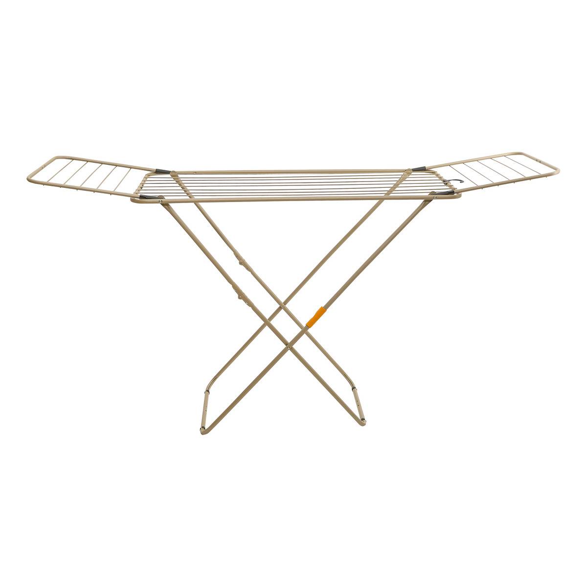 Étendoir à linge pont pliable SAHARA beige, 5FIVE SIMPLY SMART