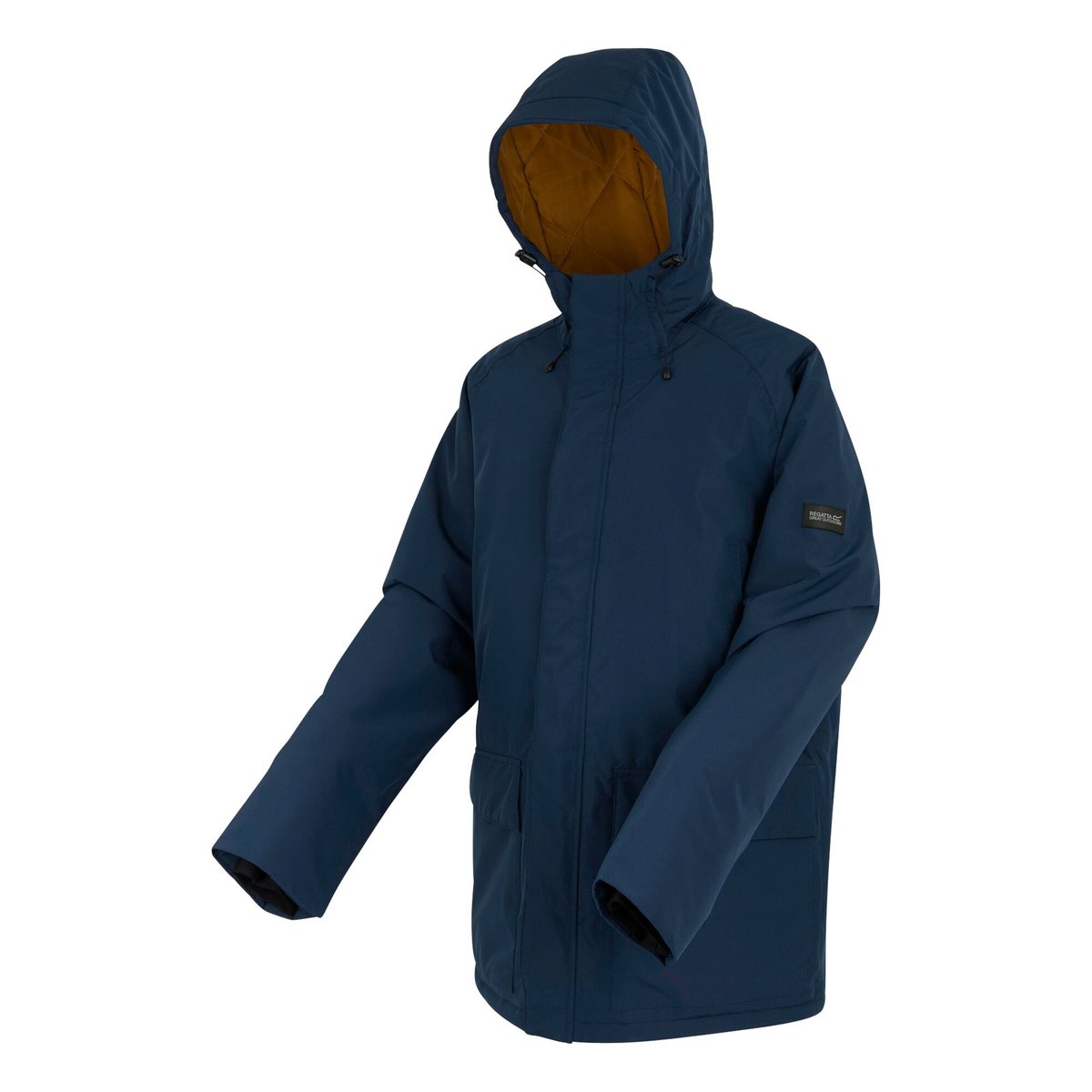 Veste imperméable SAVON bleu marine / marron, REGATTA