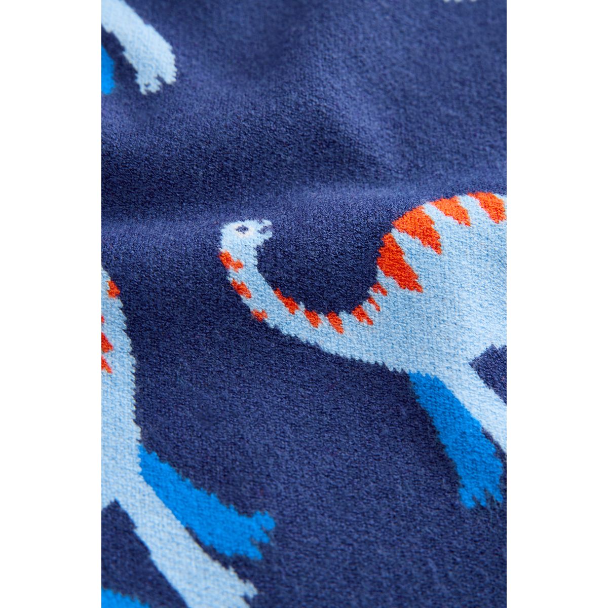 Pull ras du cou en maille bleu, NEXT