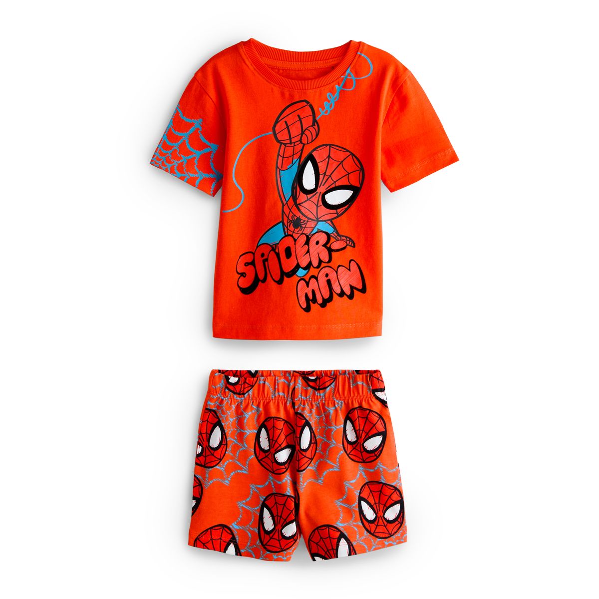 Pyjamas shorts marvel, lot de 3 rouge/bleu/vert, NEXT