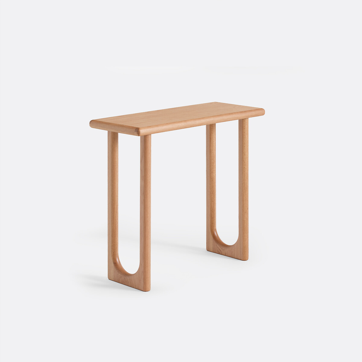 Console en chêne massif et plaqué chêne, largeur 80 cm, Douve chêne, LA REDOUTE INTERIEURS