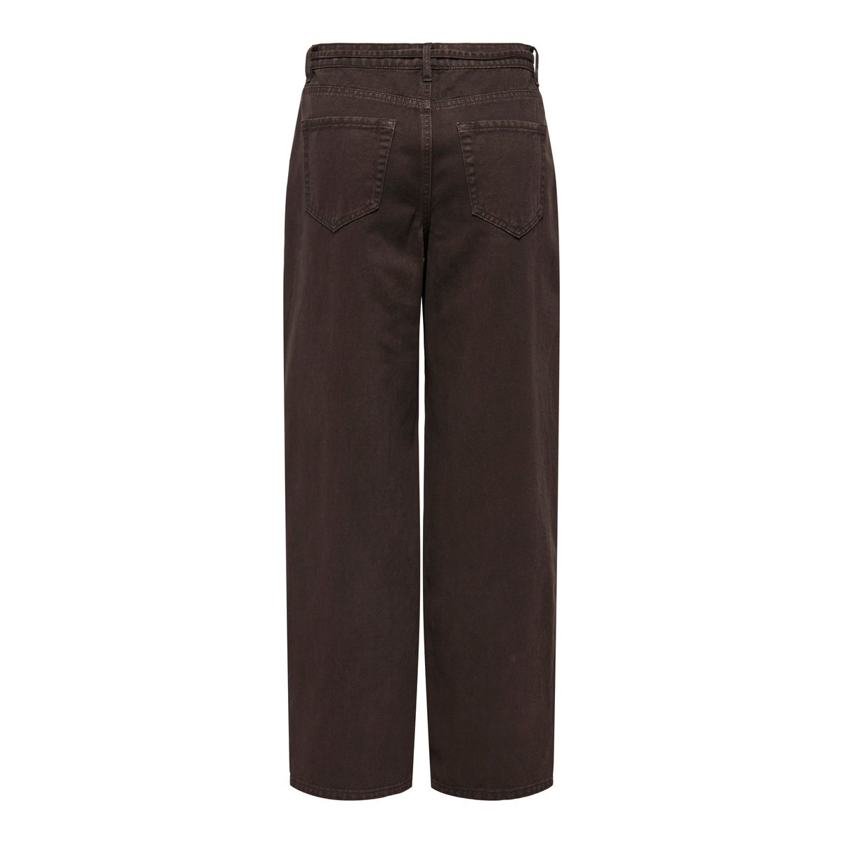 Jean À Jambe Large marron - dark brown denim, ONLY
