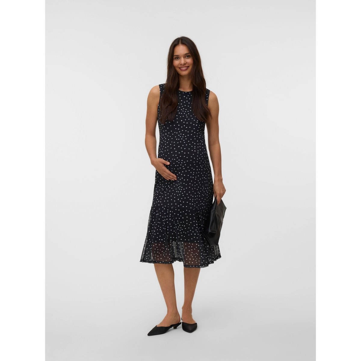 Robe noire - black, MAMA LICIOUS