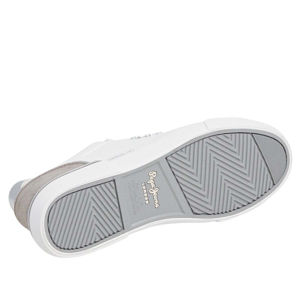 Kenton - Baskets Classiques Avec Détails En Daim blanc, PEPE JEANS