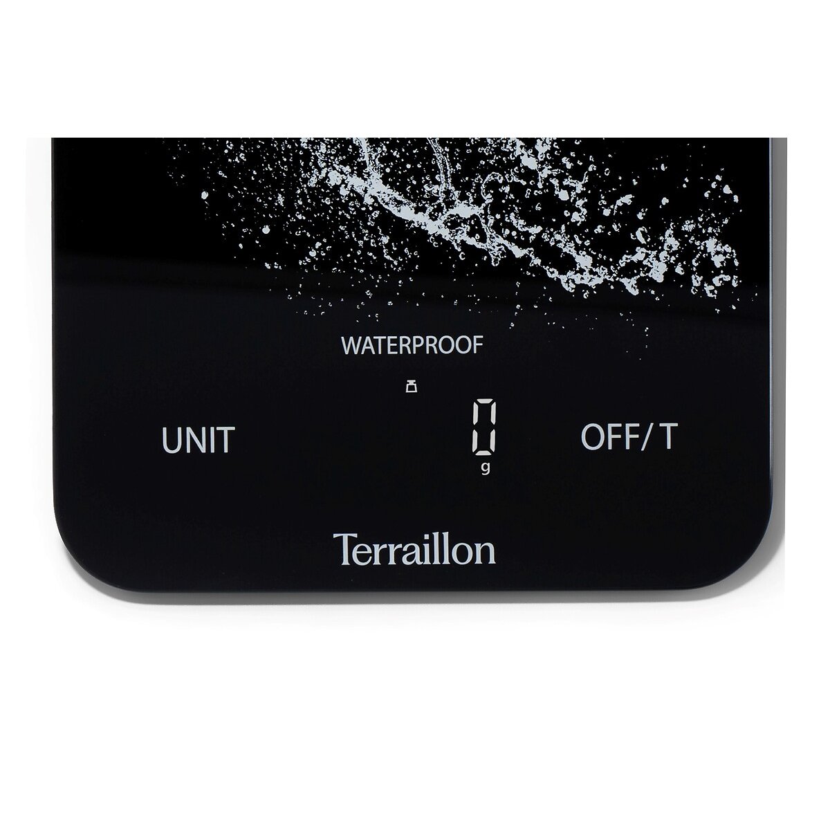 Balance de cuisine Aqua Resist noir, TERRAILLON
