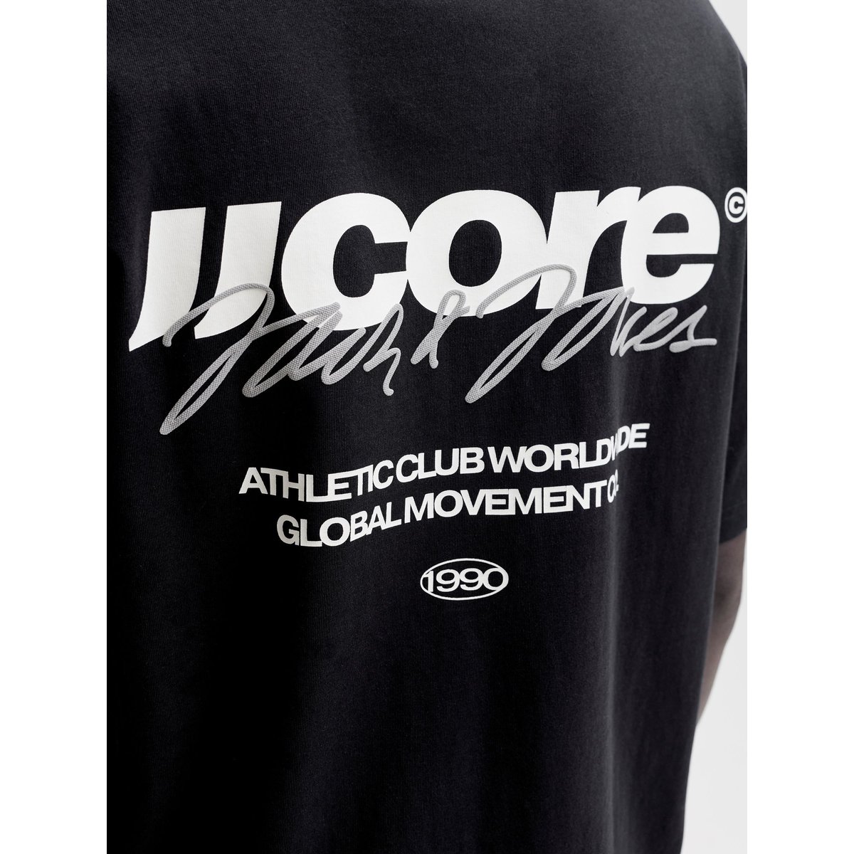 T-Shirt black 1, JACK & JONES