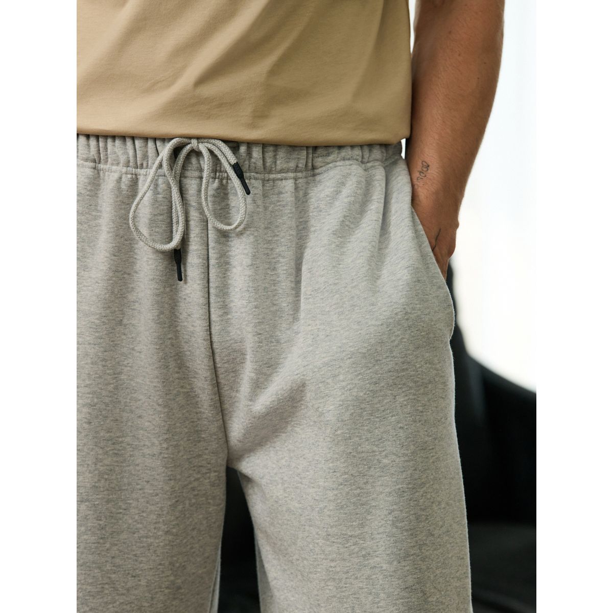 Pantalon de jogging doublé velours gris ardoise, NEXT