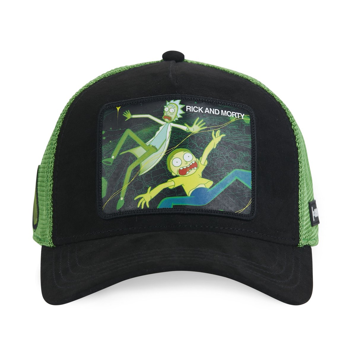 Casquette Rick et Morty noir/vert, CAPSLAB
